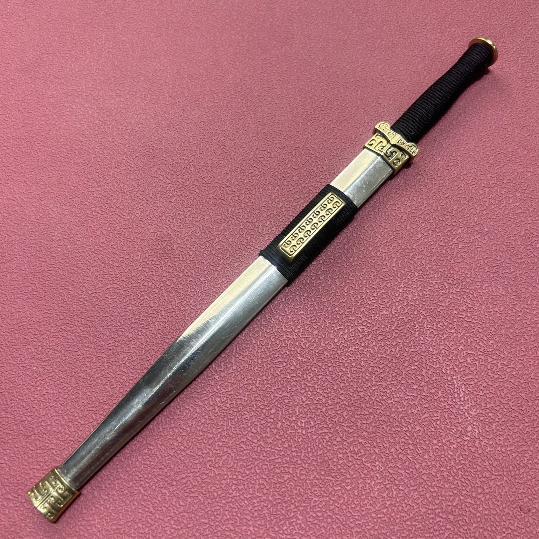 【白铜鞘汉剑】微兵器摆件未开刃