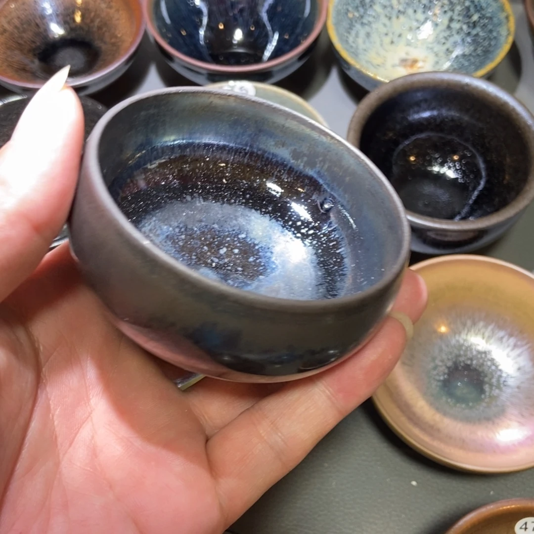 茶盏60 建窑建盏龙窑柴烧