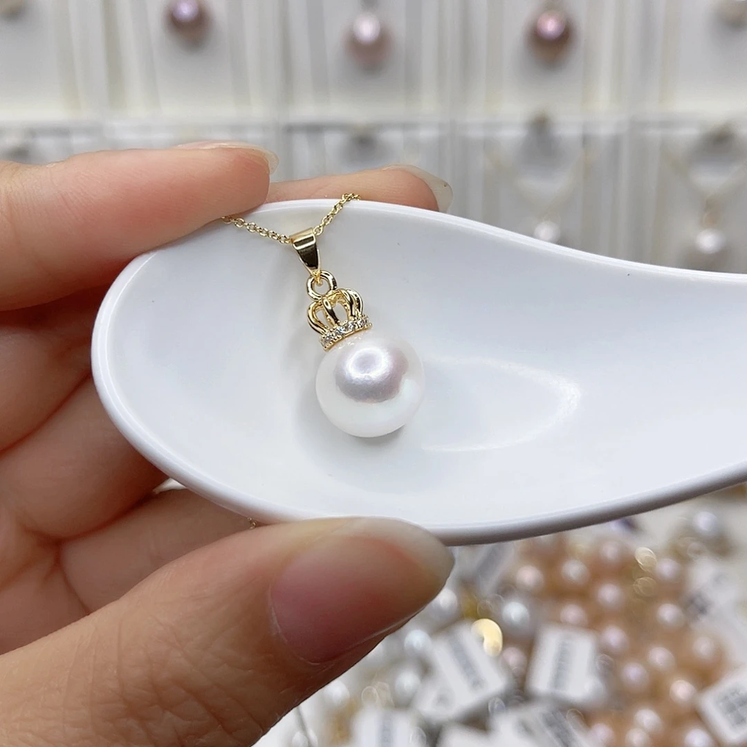 淡水珍珠未镶嵌吊坠(赠链)