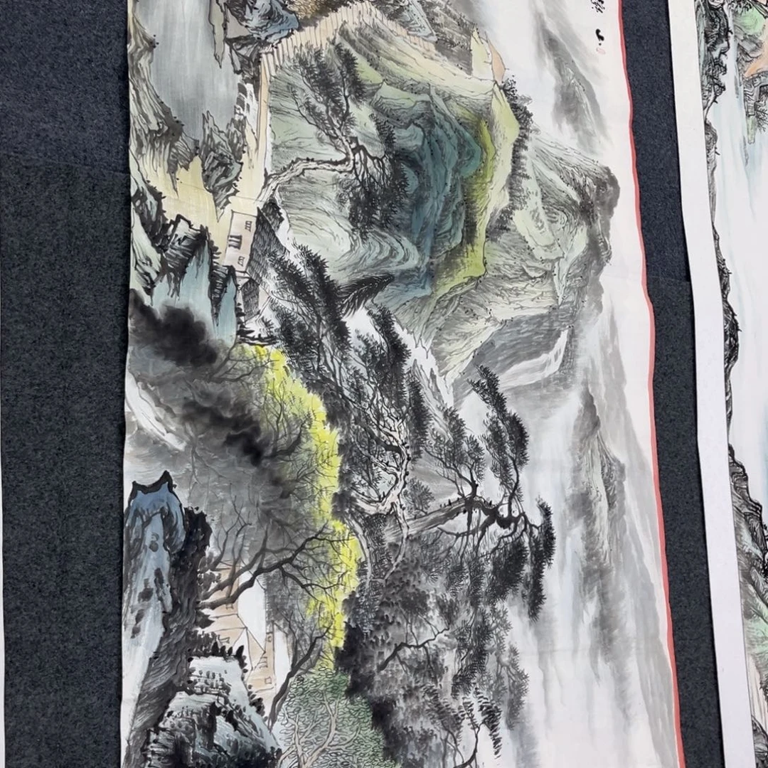 s***e加托底小八尺画心李川浦老师作品