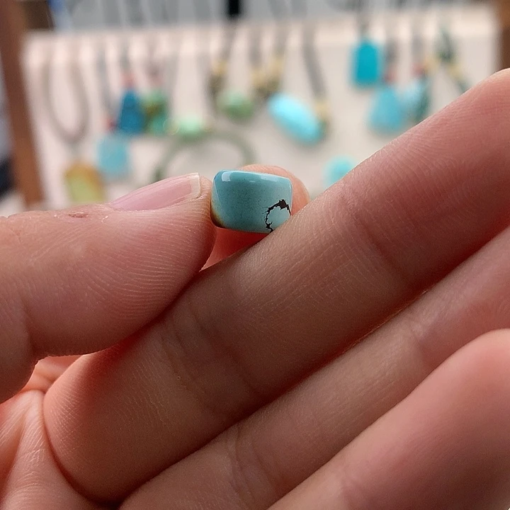 绿松石未镶嵌配饰j