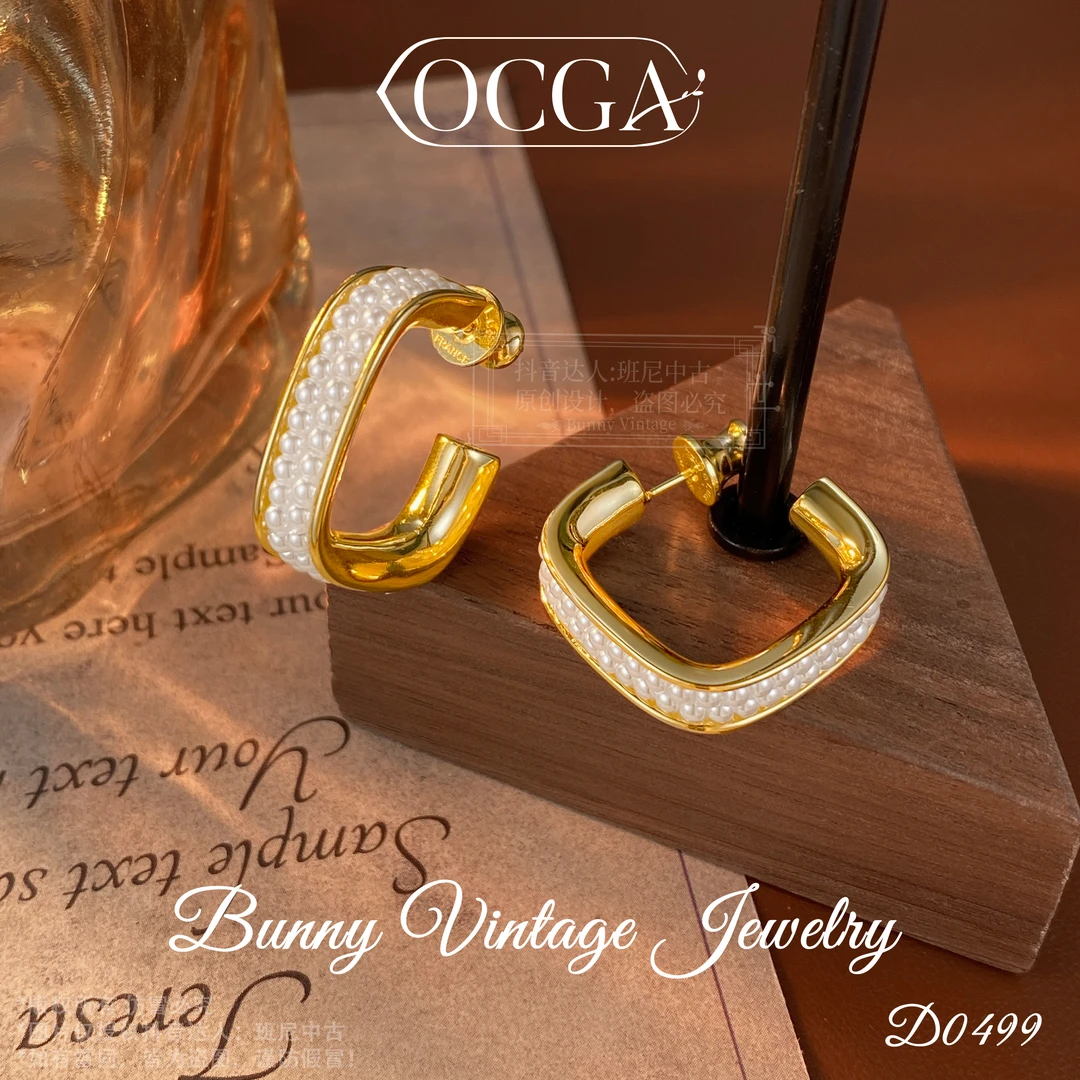 D0499 法★【流光环绕】OCGA 欧斯伽斯 耳钉