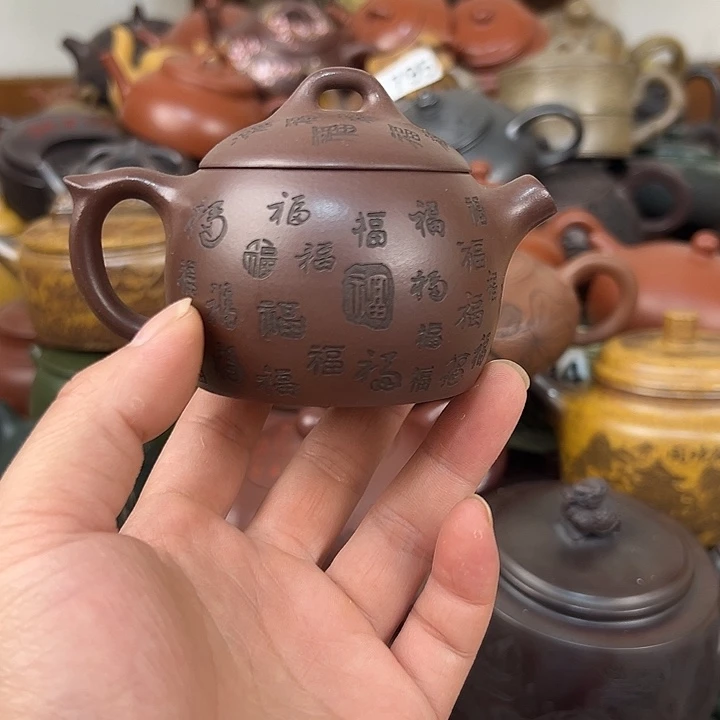 茶壶紫砂紫砂微瑕