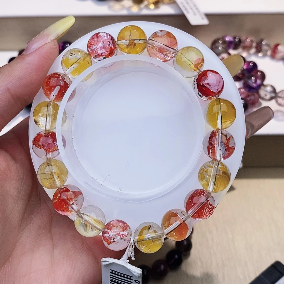 未镶嵌手链水晶锦鲤胶花10+