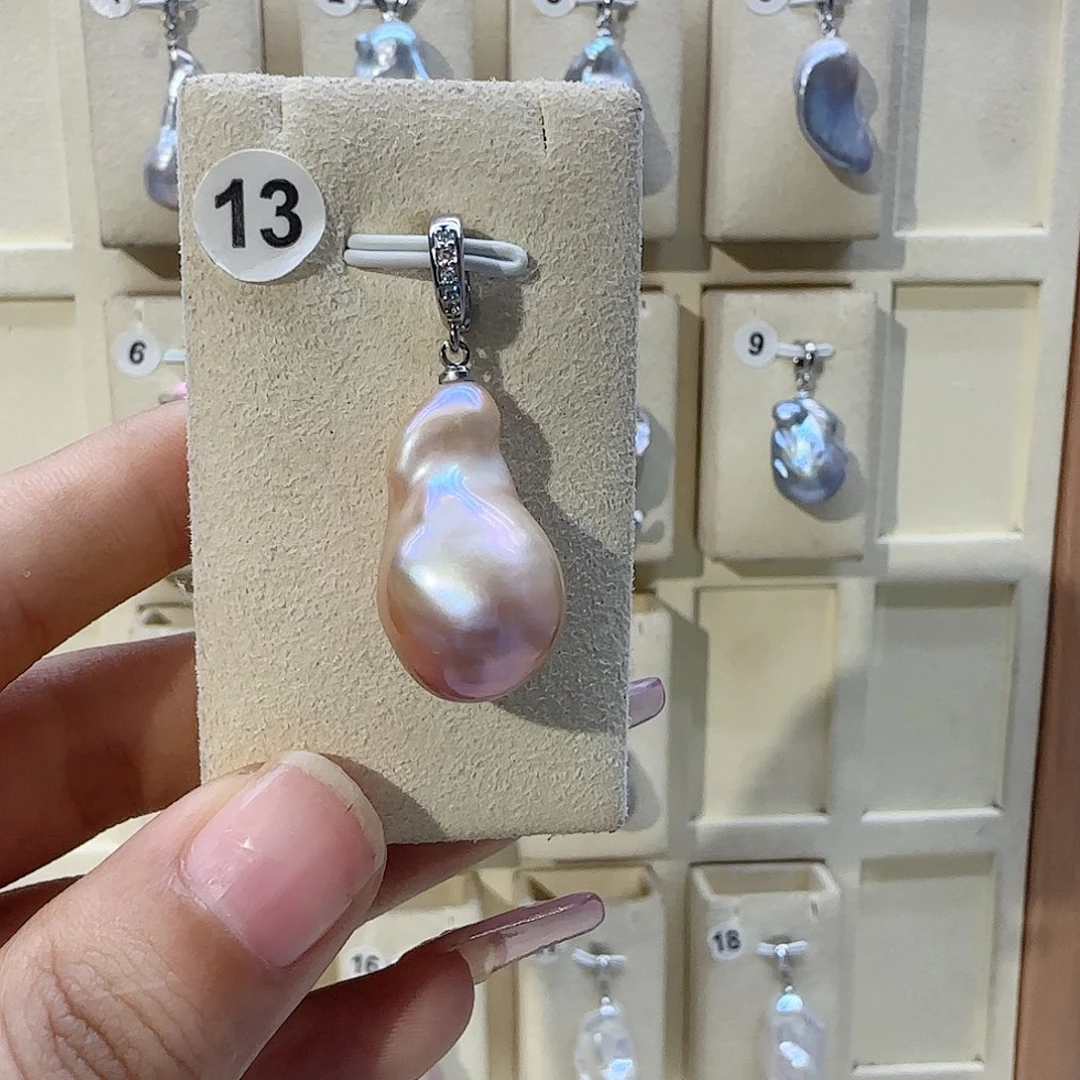 合金淡水珍珠颈饰