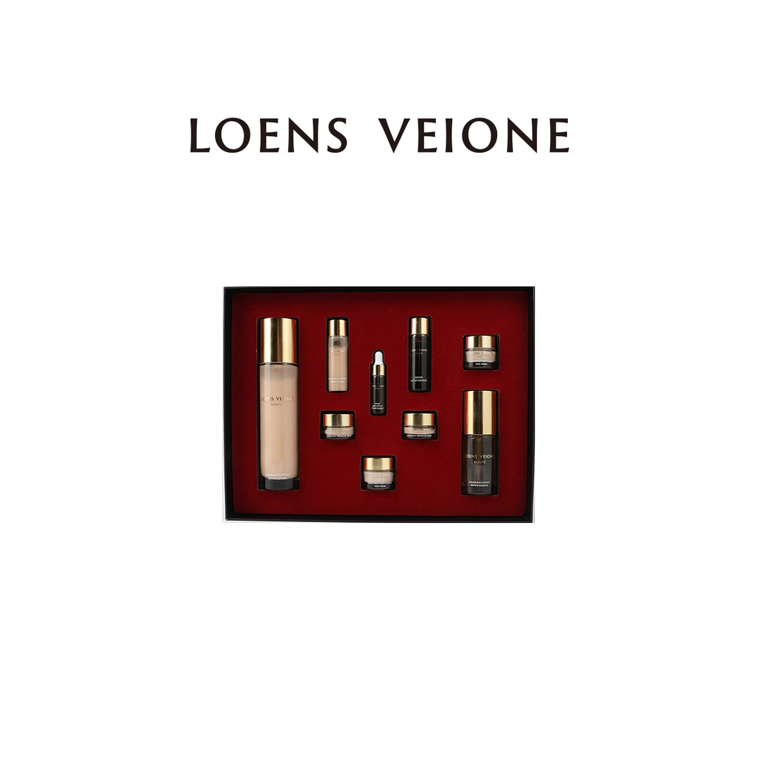 LOENS VEIONE鲟鱼子睿智系列【正装修护乳+精华液】紧致修护提升