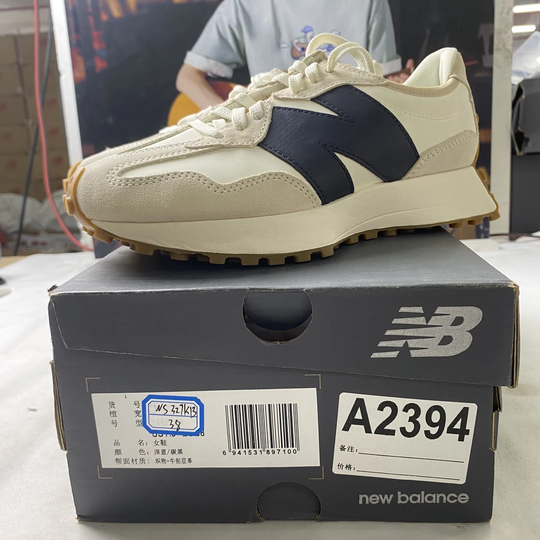 A2394 NEW BALANCE WS327KB 38码数运动鞋 直播微瑕疵 无售后