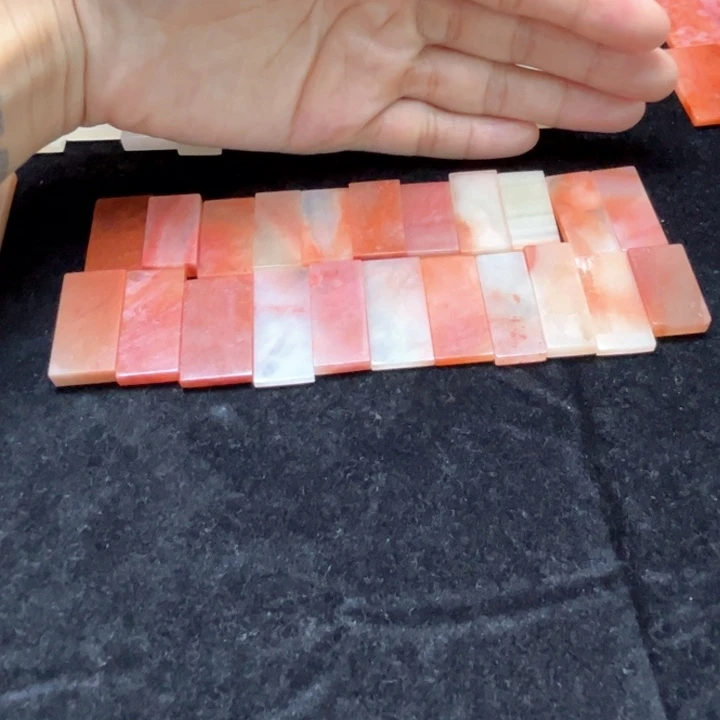 老挝石20片小小牌子手链牌