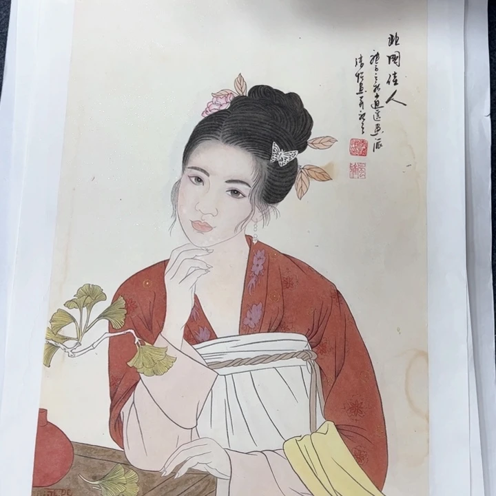 国画纯手绘作品欣赏图