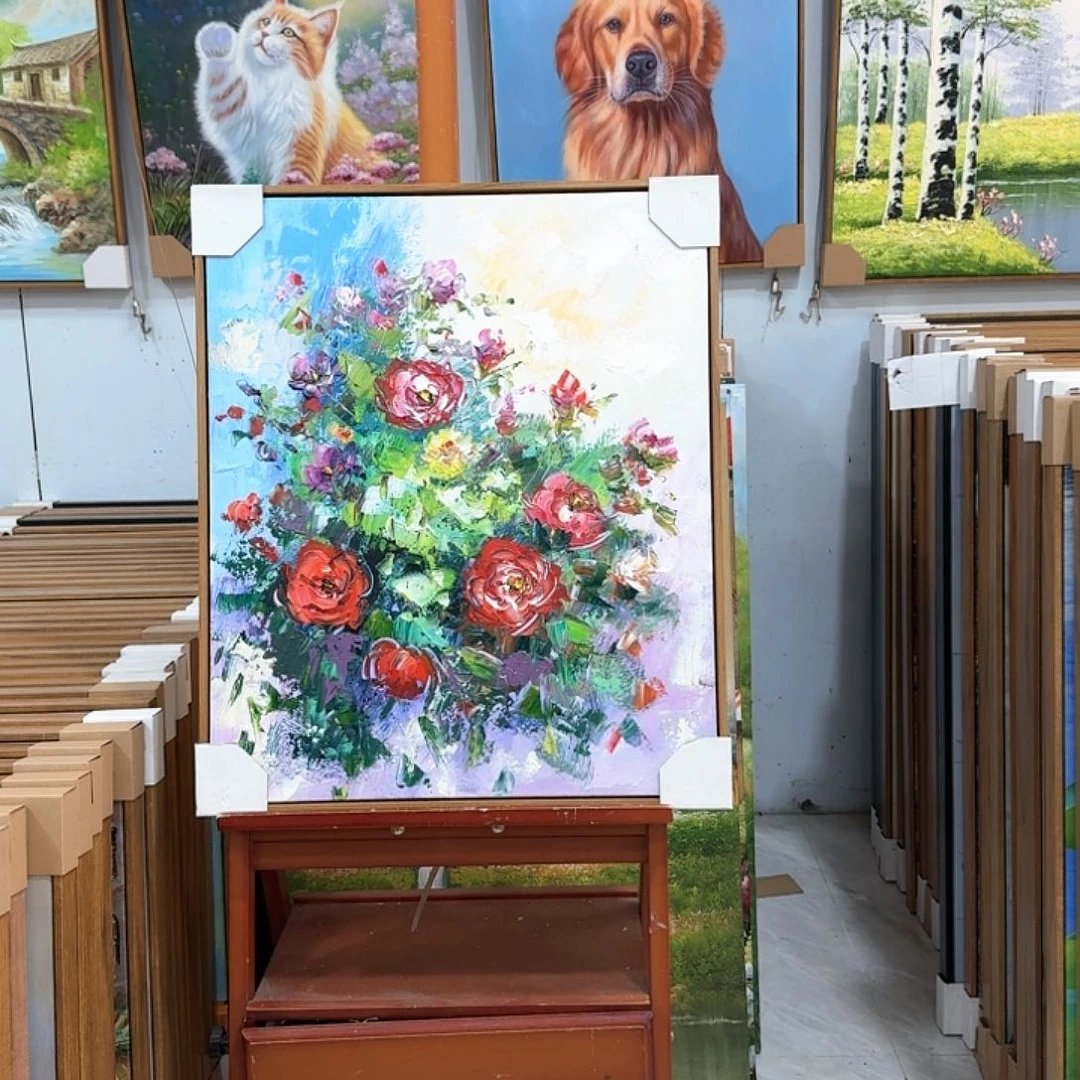 油画5060油画作品展作品展作品集展