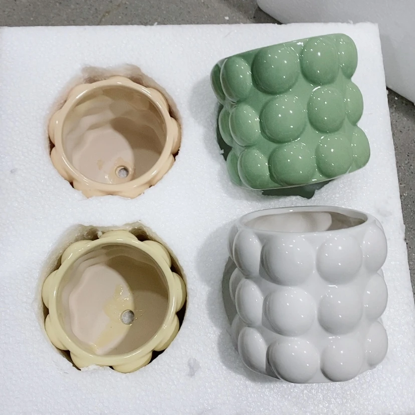 【闪购商品】陶瓷陶瓷花盆，多肉花盆