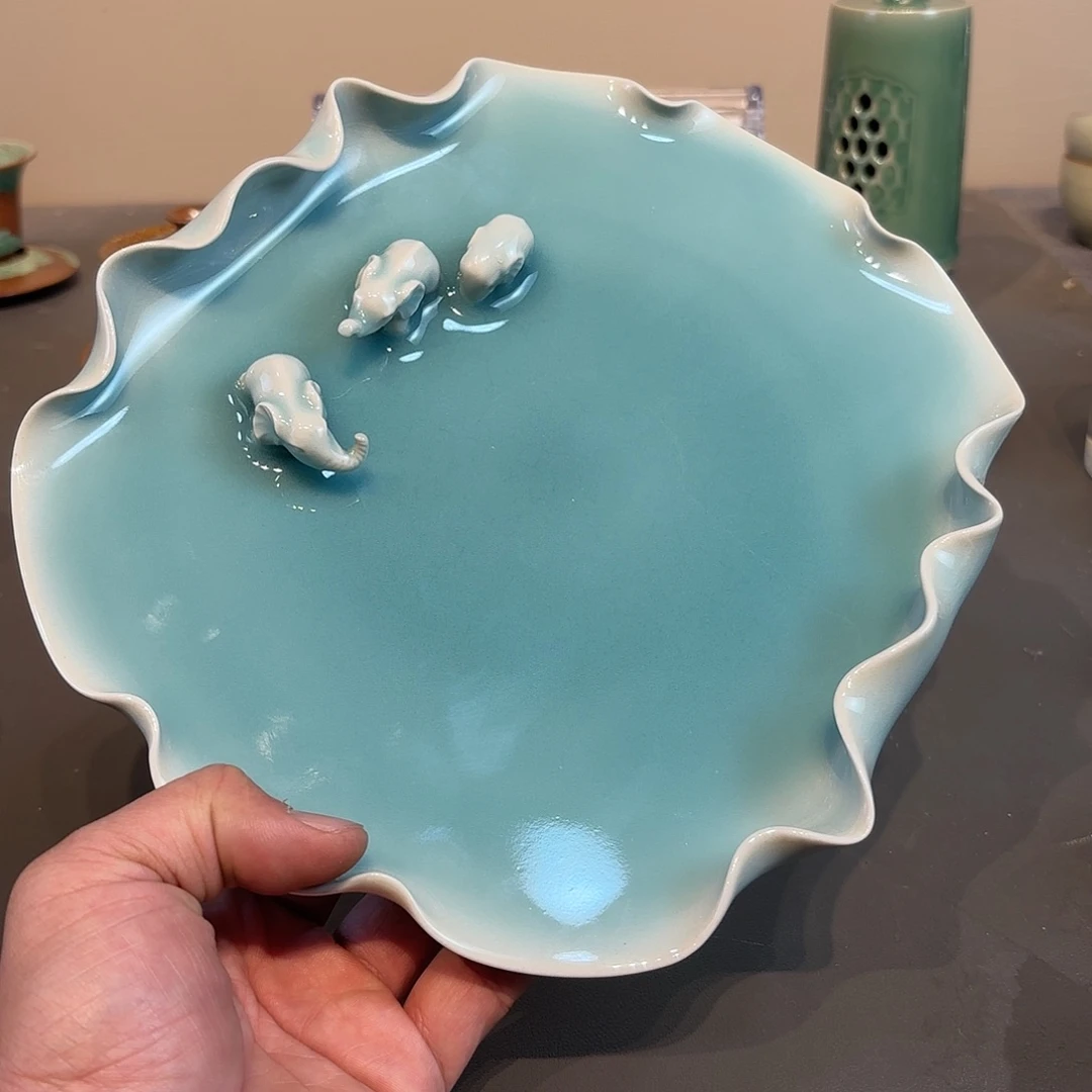 瓷片猪*龙泉青瓷福利青瓷