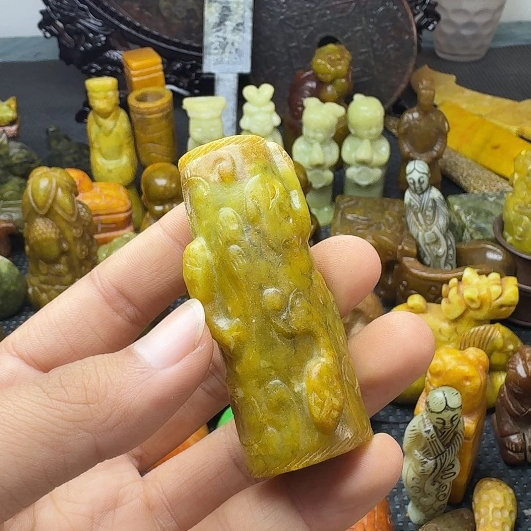 白玉菩提吊坠。。。