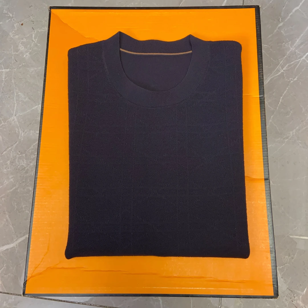 86560短袖男士秋冬时尚四平针织打底衫短袖