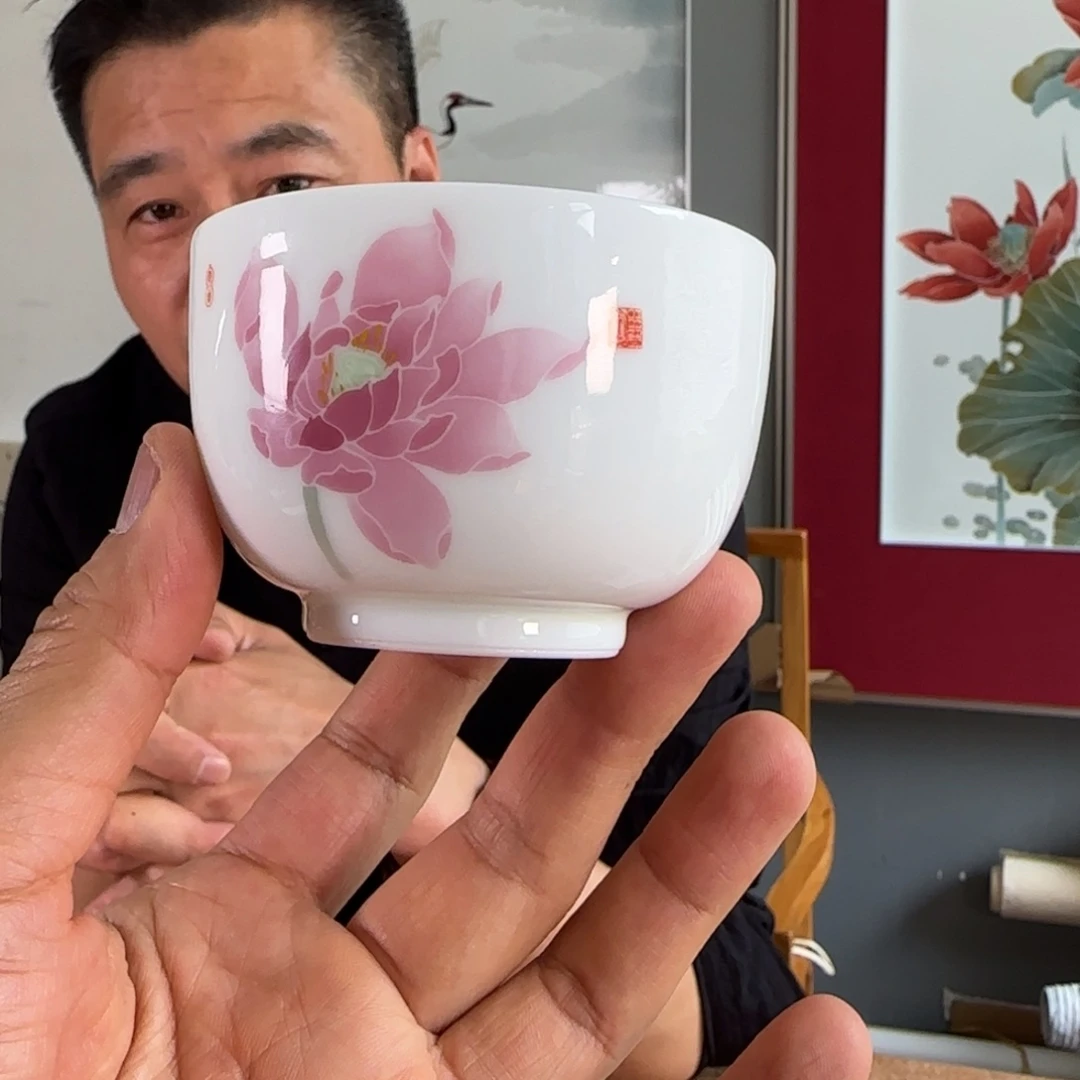 瓷片丁忠兵院长亲工作品