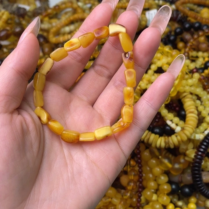 琥珀未镶嵌珠宝奇石