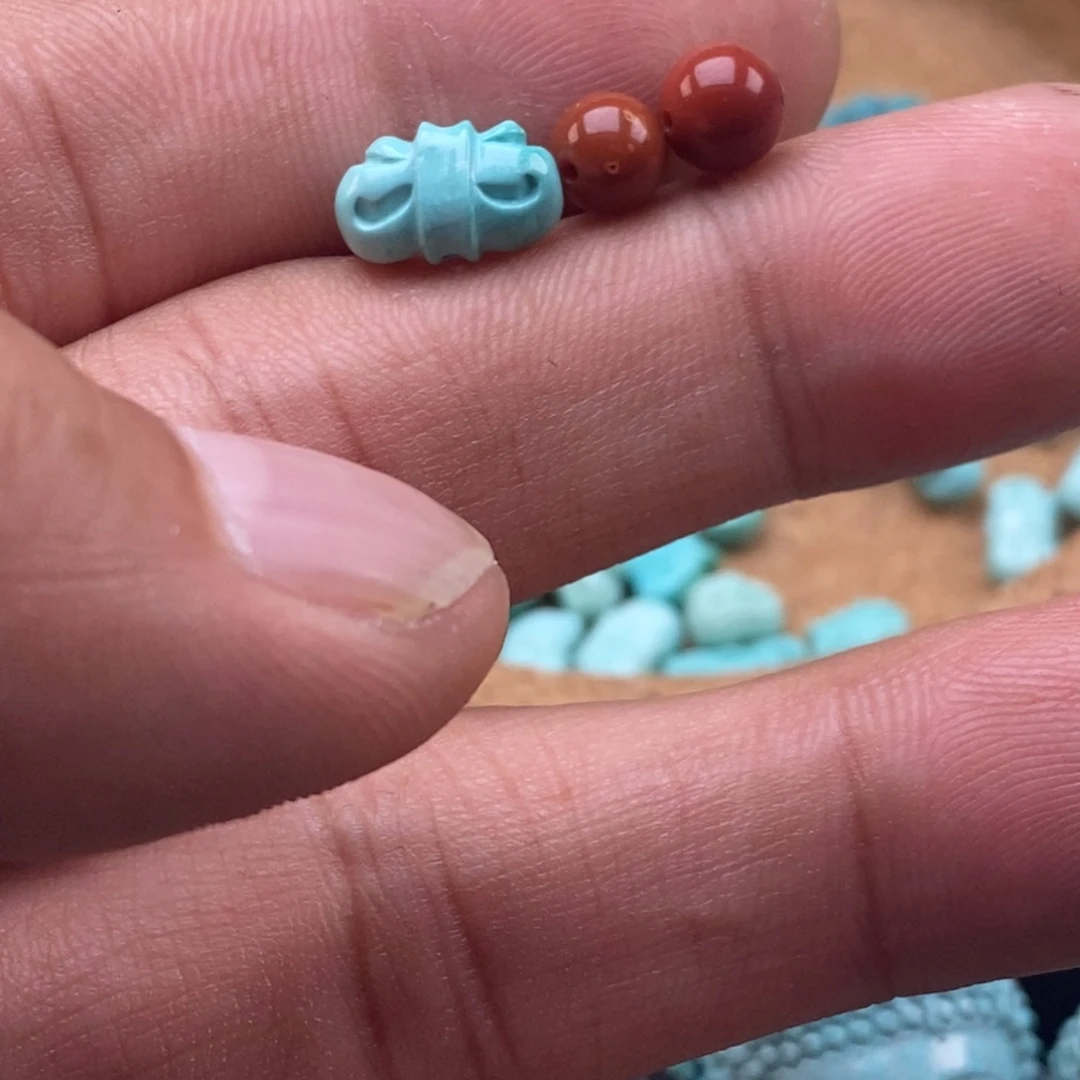 小***爷未镶嵌南红玛瑙珠宝半成品