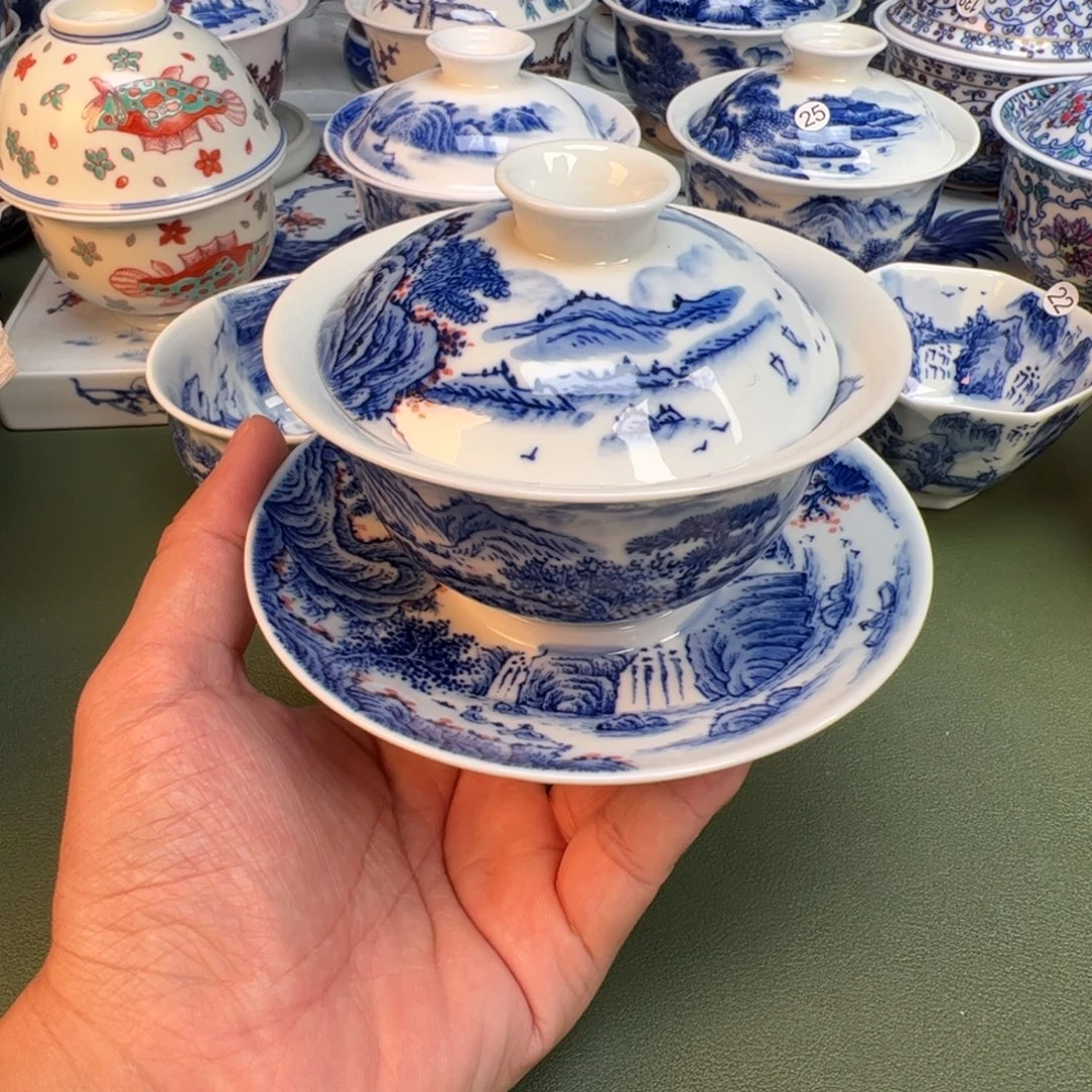 纯手工纯手绘茶具35