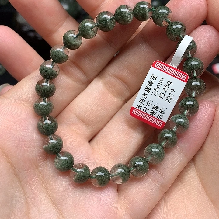 水晶手链未镶嵌天然水晶