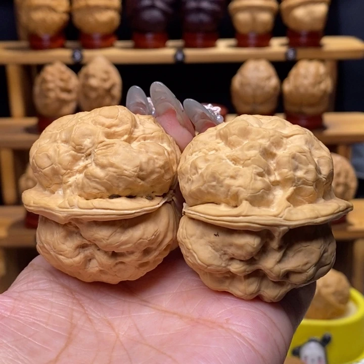 B***o把件文玩核桃金蟾疙瘩包5号47尺精品