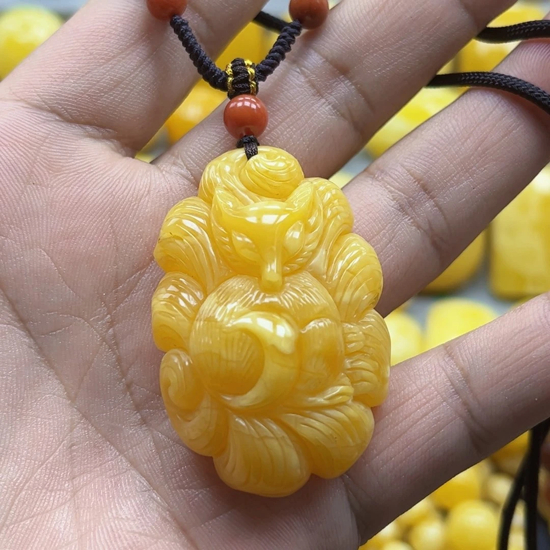 未镶嵌蜜蜡珠宝奇石