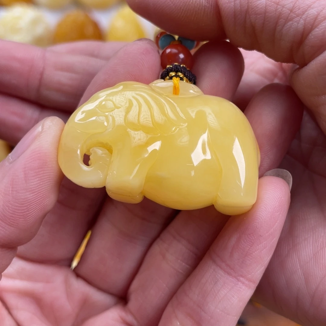 蜜蜡项链未镶嵌12.5克