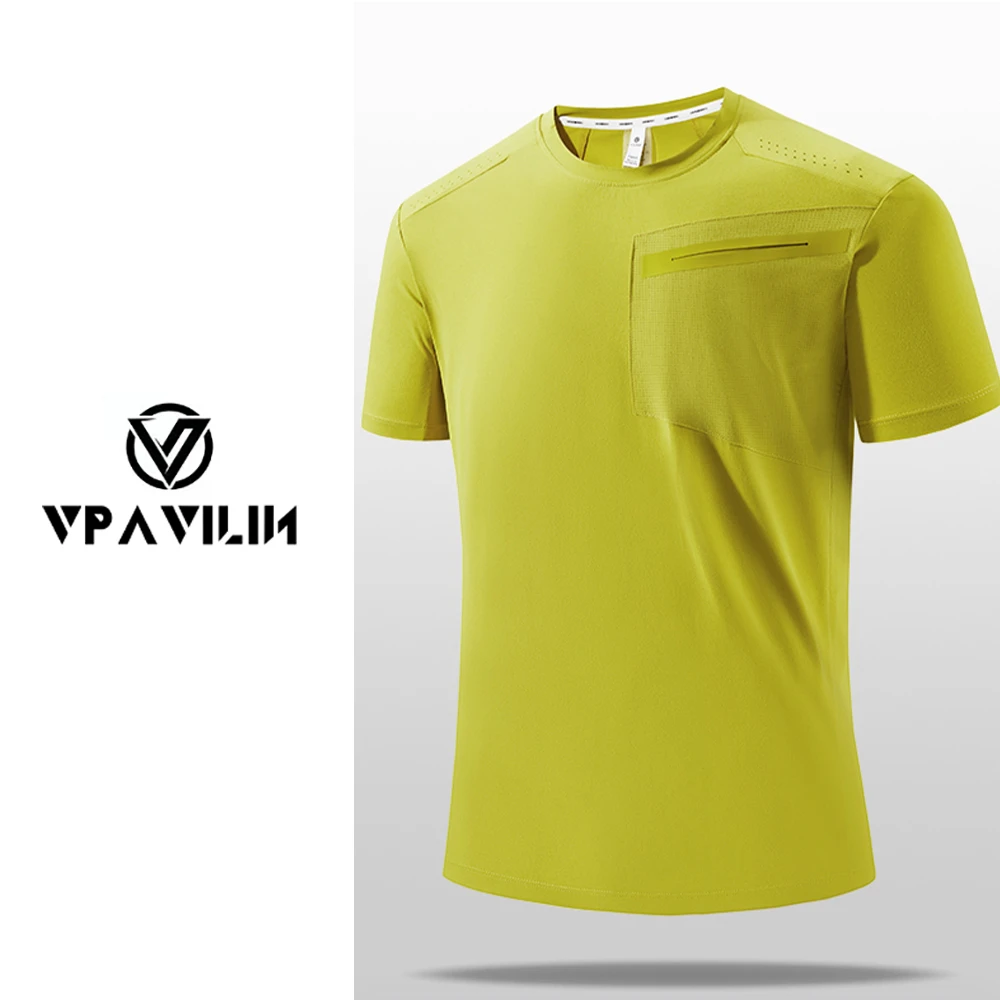 LULU新款运动短袖情侣夏季跑步健身透气速干圆领宽松短DT51