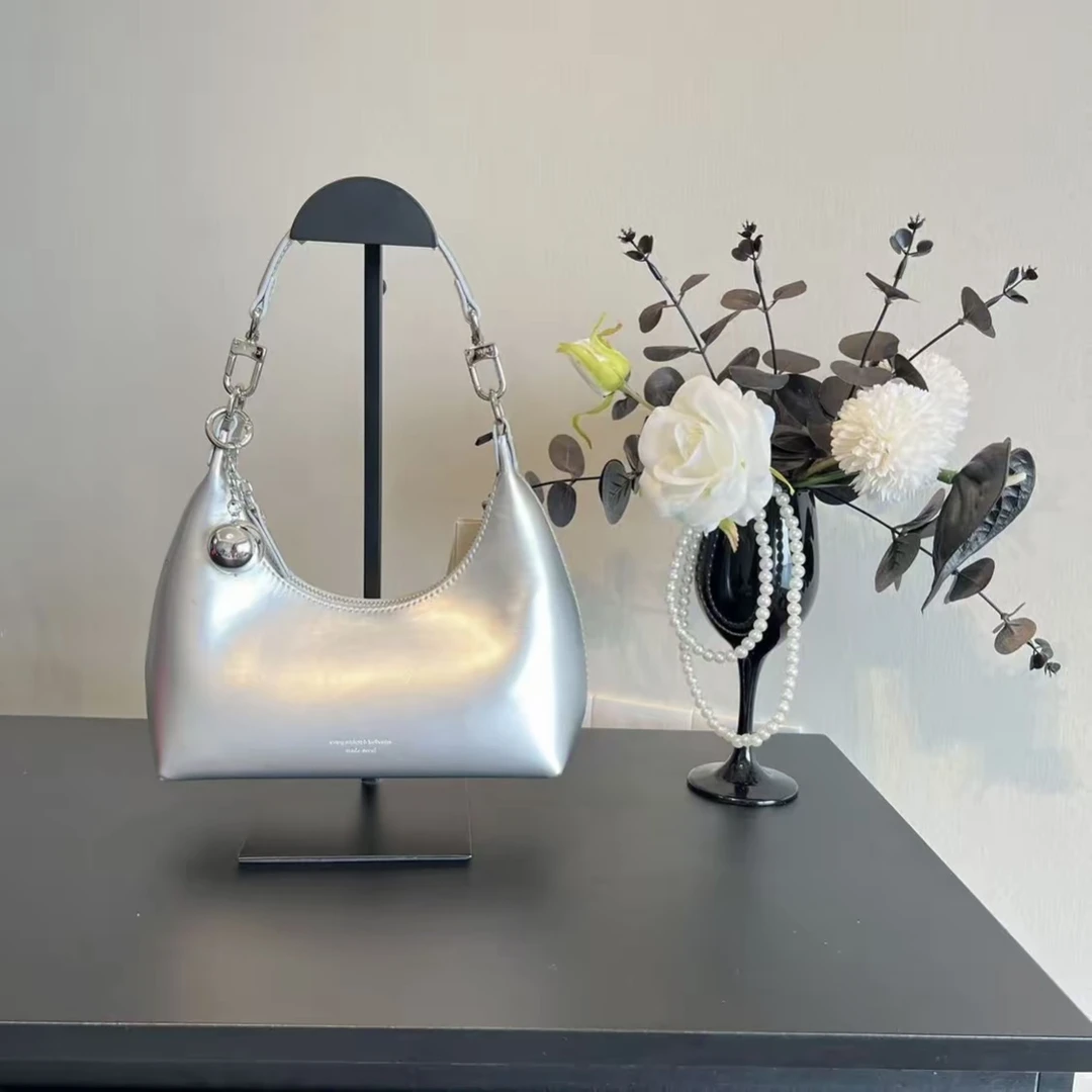 韩国原单小月牙包包女2025新款手提腋下包轻奢高级单肩斜挎包百搭