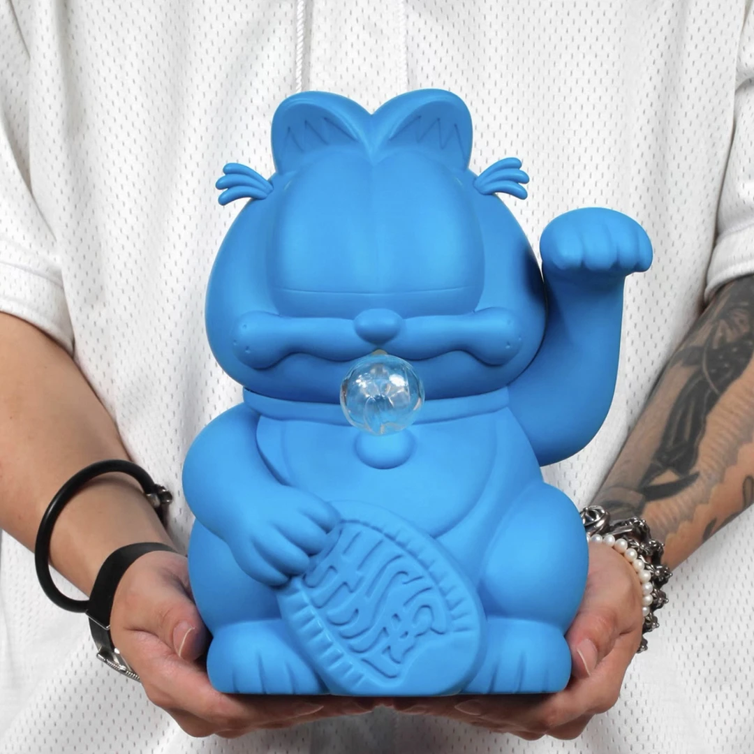 ZCWO 加菲猫 招财猫 高28cm