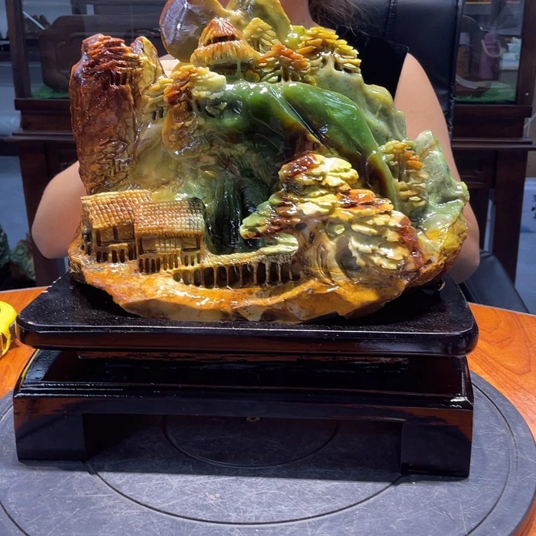 中***刚玉家居摆件家居摆件