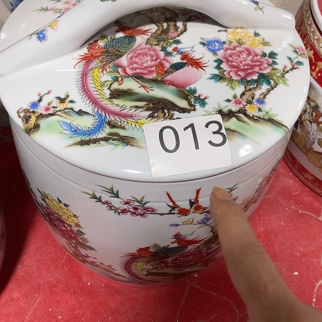小***云瓷片景德镇陶瓷罐013