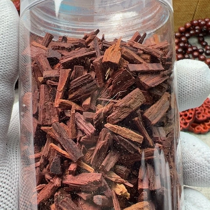 木海南红两米粒碎料50g体验