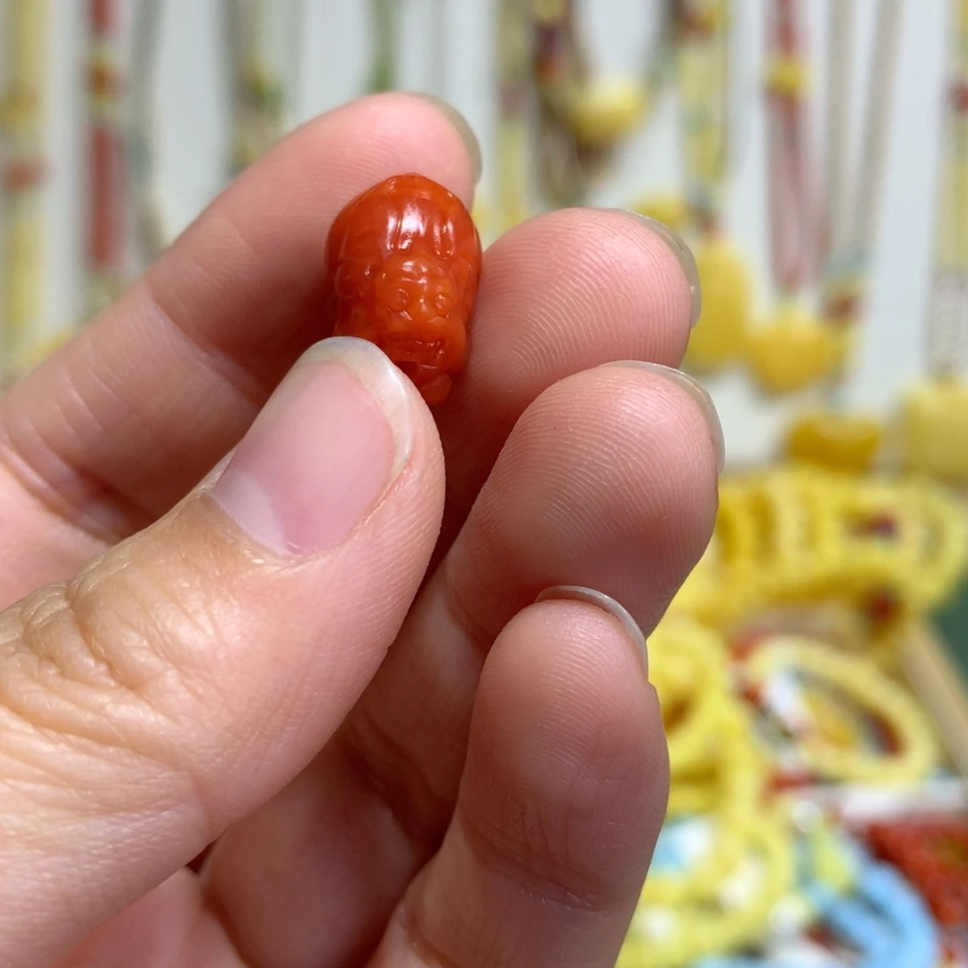 云***朵南红玛瑙未镶嵌配饰貔貅