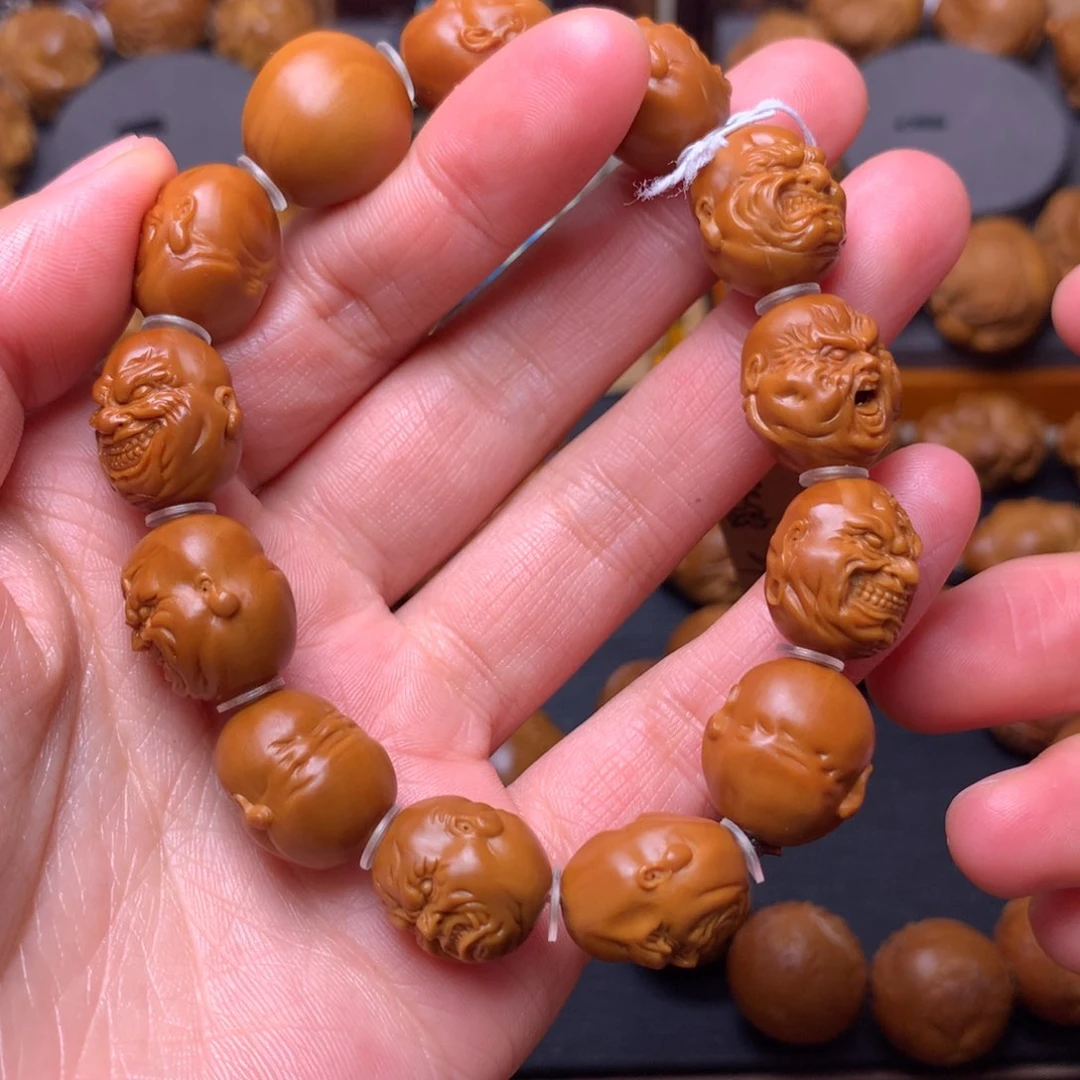 橄榄核手串/手链袁**此恶僧手串