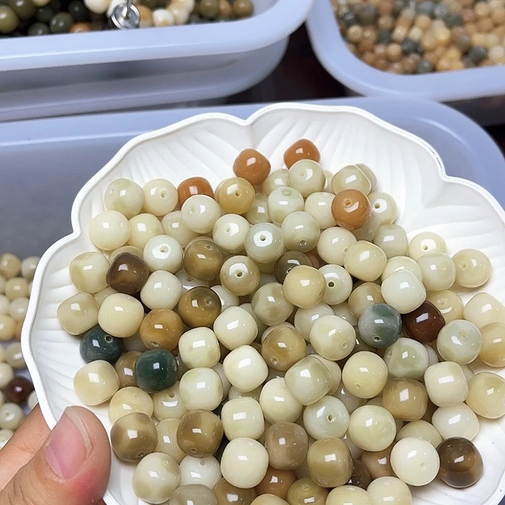 吊坠白玉菩提白玉菩提12奶咖桶30颗卡灯牌宠20颗