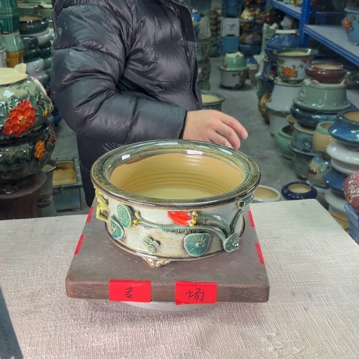 泳坤堂石湾盆陶瓷