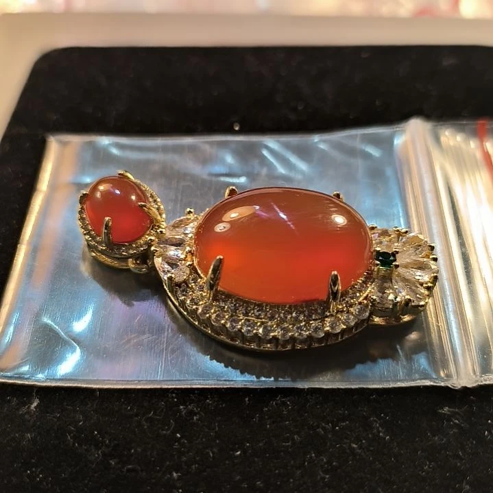 用***2石英岩玉未镶嵌戒面