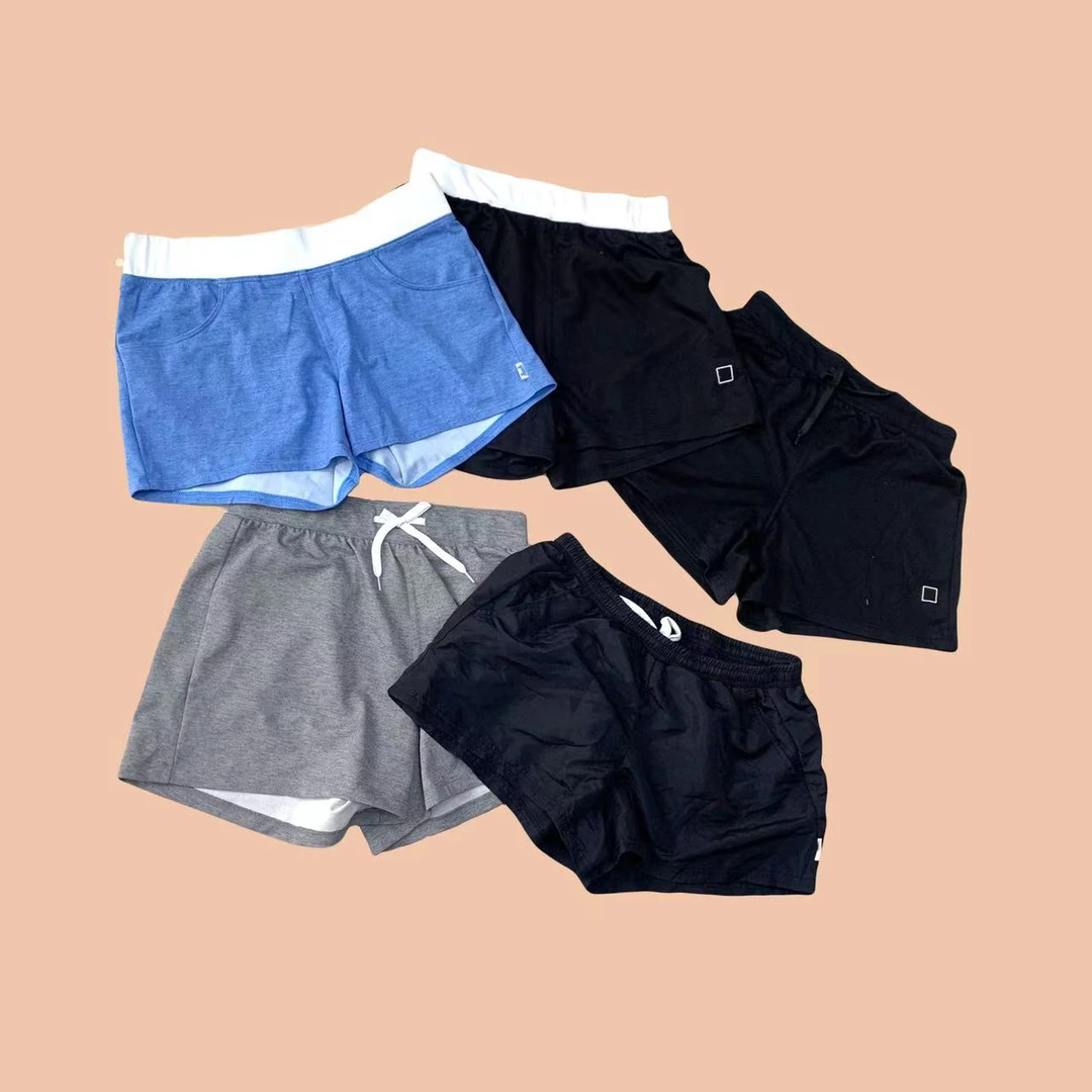 飞亲子女童款日系透气短裤个别微蹭土