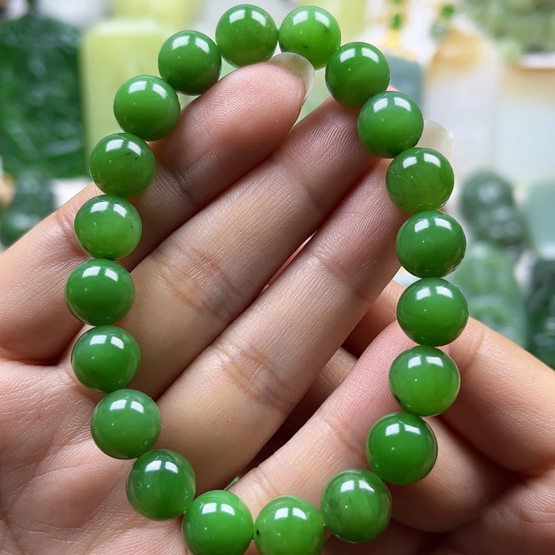 和田玉手串未镶嵌