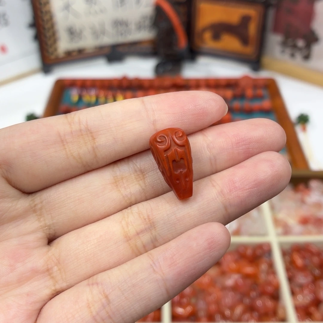 南红玛瑙未镶嵌配饰南红三通