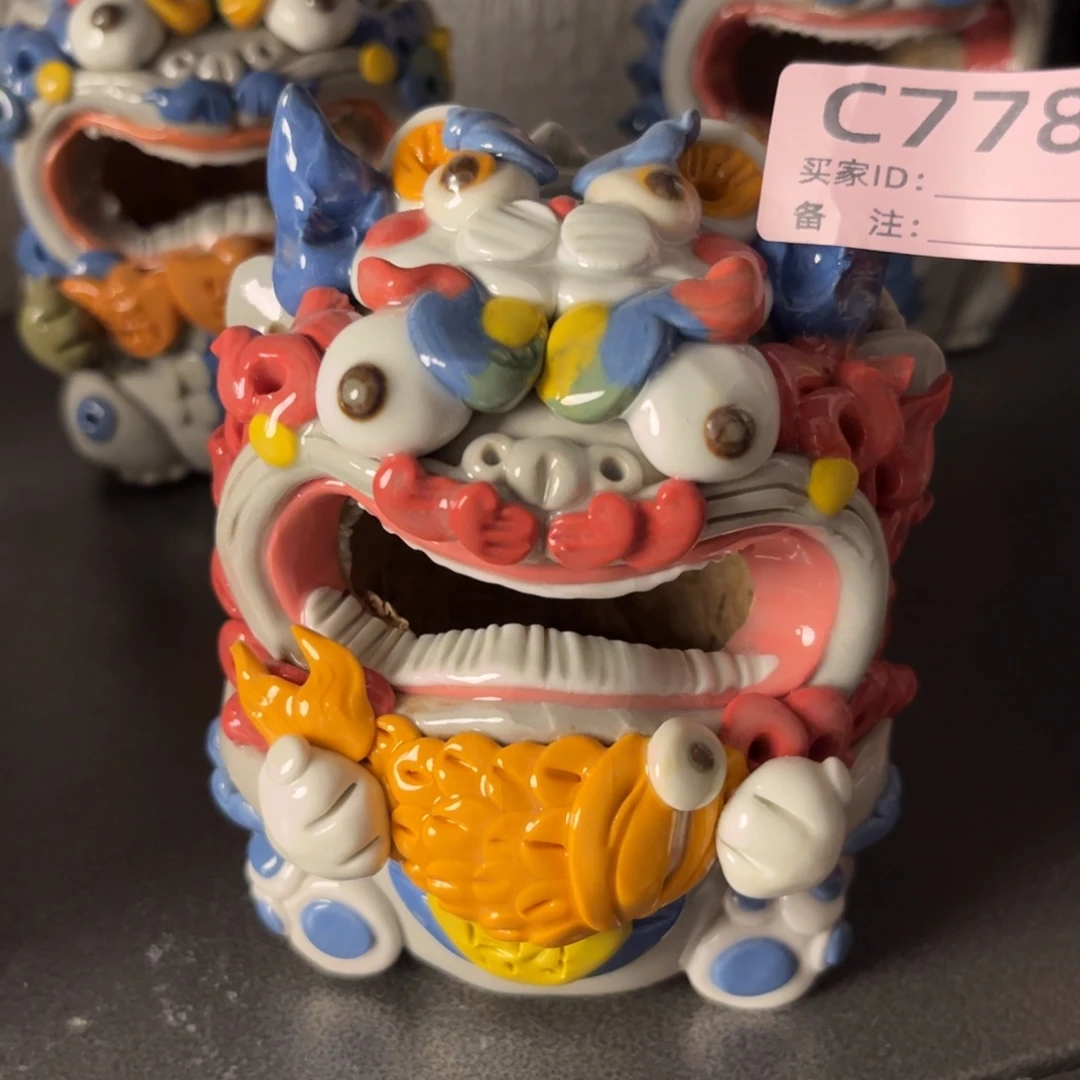 泥塑无*纯手工茶宠