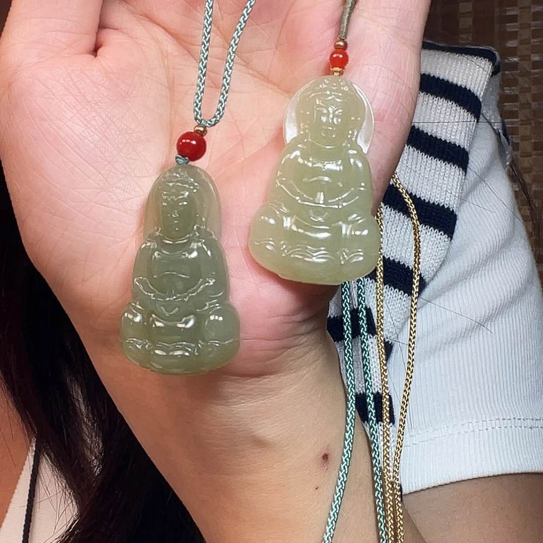 颈饰未镶嵌和田玉拍一发一