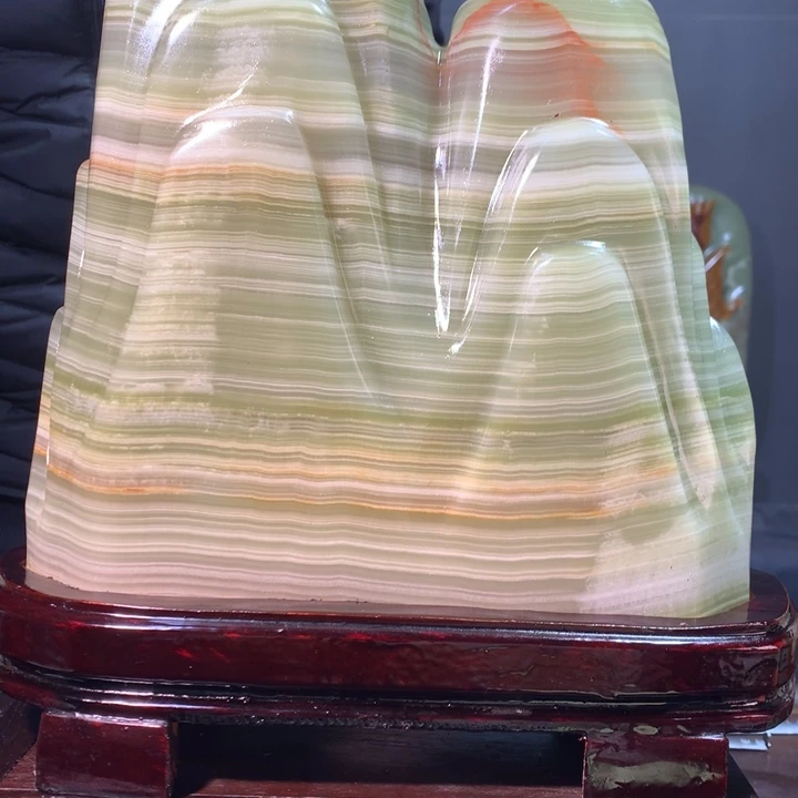 石材天然原石摆件