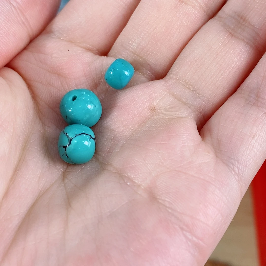 思***念绿松石未镶嵌珠宝奇石