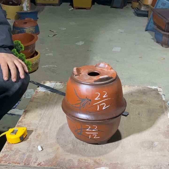 紫砂花盆紫砂紫砂