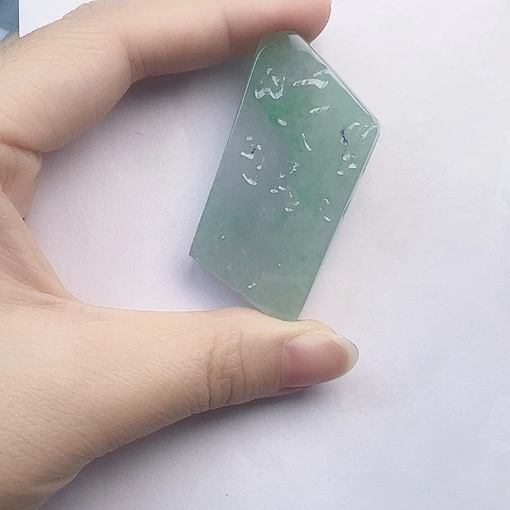 定制翡翠未镶嵌天然翡翠包工