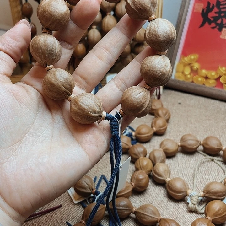 橄榄核手串/手链听*人梅林铁核2224