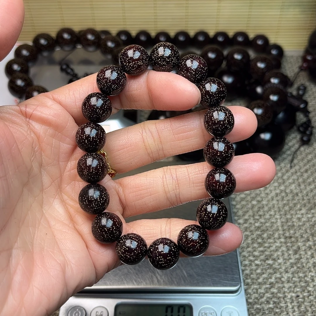 檀香紫檀（小叶紫檀）1.2 17颗 爆星