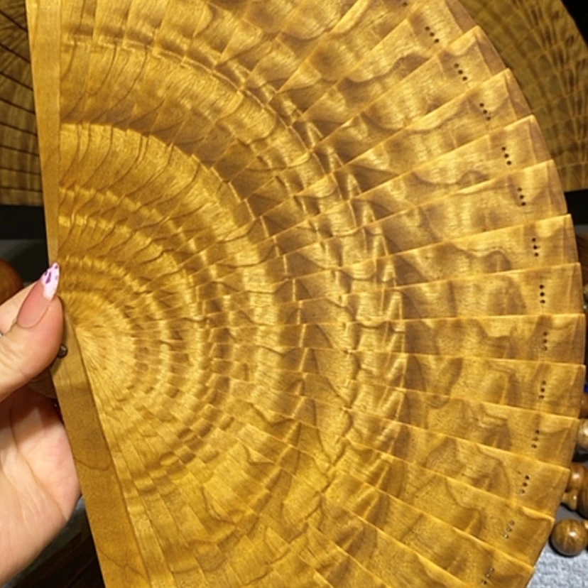 【闪购商品】金丝楠金丝楠木扇子