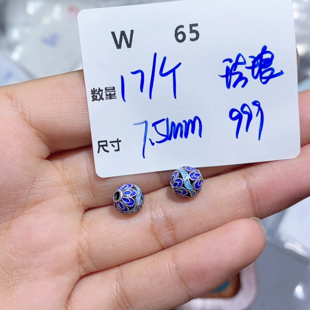 银S925镶嵌颈饰水晶W65